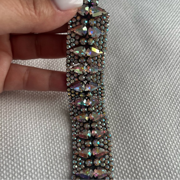Sorrelli VINTAGE Swarovski Crystal Wide Bracelet - Picture 3 of 8